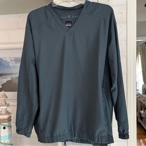 Nike Golf Pullover Windbreaker Mens XL Navy, like new